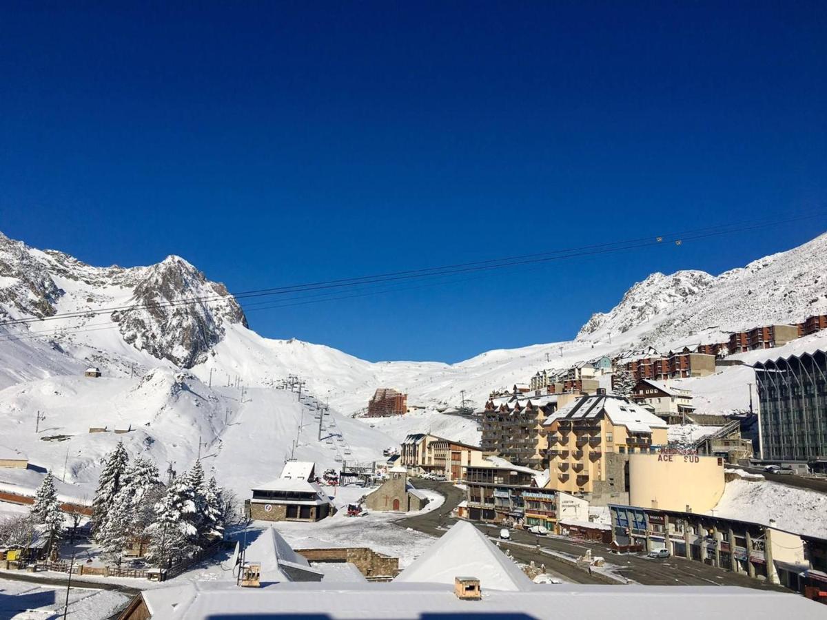 Appartement T2 Pour 4 Pers. Avec Terrasse, Piscine Couverte Et Salle De Fitness, Proche Des Pistes - Fr-1-404-199 La Mongie Zewnętrze zdjęcie